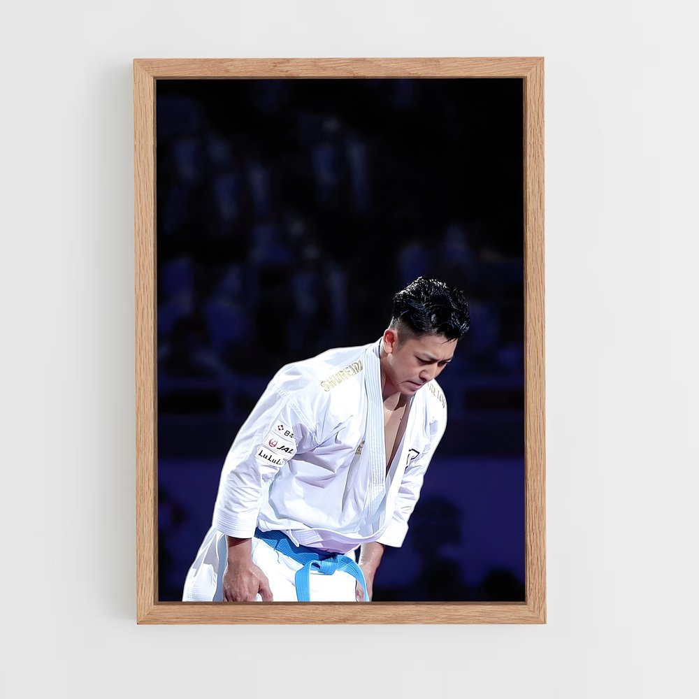 Poster Ryo kiyuna – affiche Karaté (vue 4)